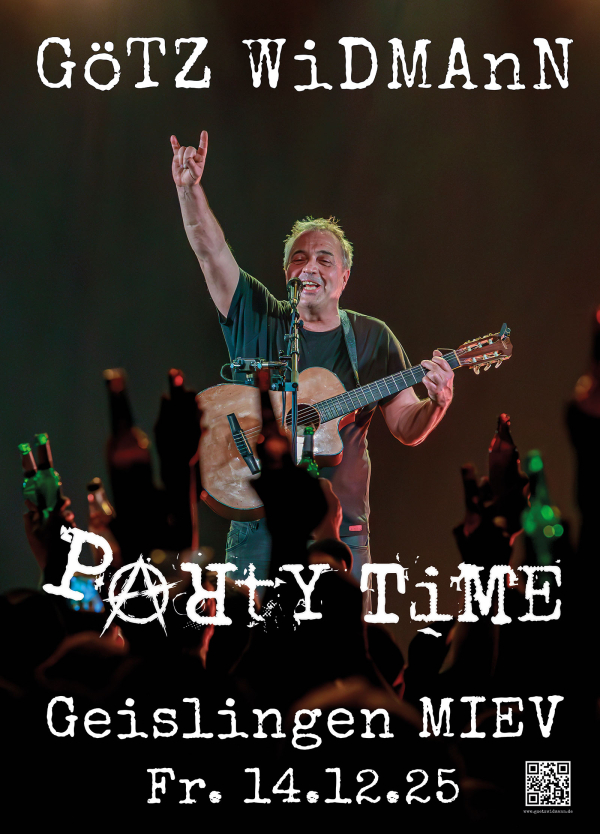 Götz Widmann Party Time Tour Geislingen MIEV 14.11.25